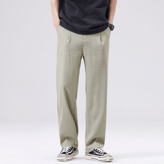 Men's Version Wide Leg Casual Trousers