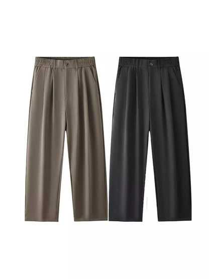 Idle Style Loose All-match Small Suit Pants