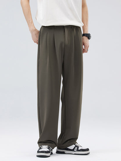 Idle Style Loose All-match Small Suit Pants