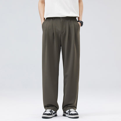 Idle Style Loose All-match Small Suit Pants