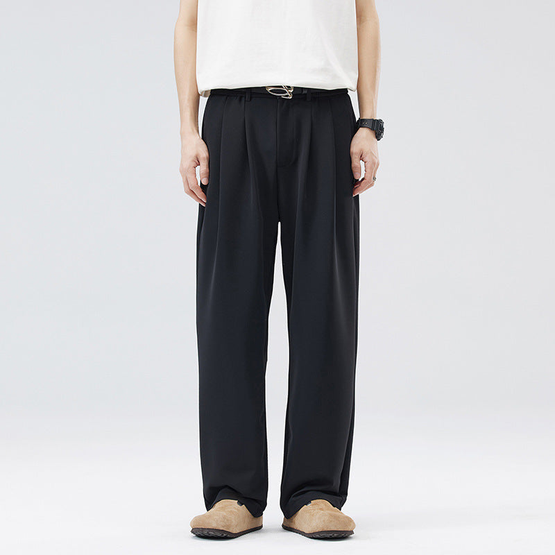 Idle Style Loose All-match Small Suit Pants