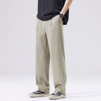 Men's Version Wide Leg Casual Trousers